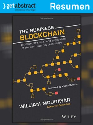 cover image of La tecnología blockchain en los negocios (resumen)